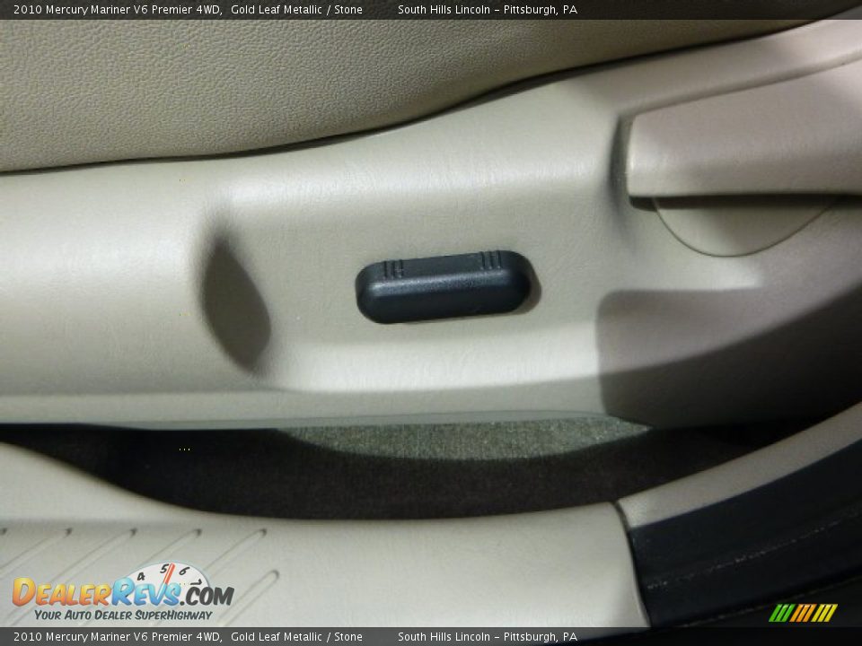 2010 Mercury Mariner V6 Premier 4WD Gold Leaf Metallic / Stone Photo #21