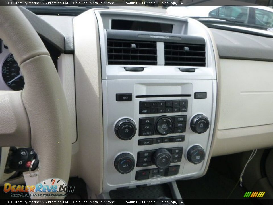 2010 Mercury Mariner V6 Premier 4WD Gold Leaf Metallic / Stone Photo #23