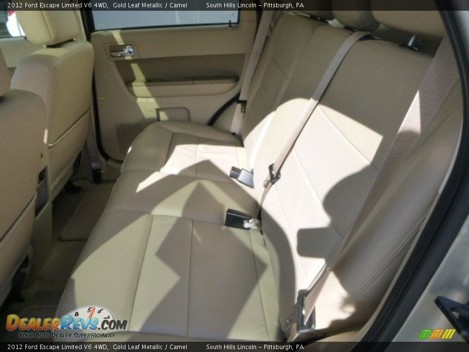 2012 Ford Escape Limited V6 4WD Gold Leaf Metallic / Camel Photo #16