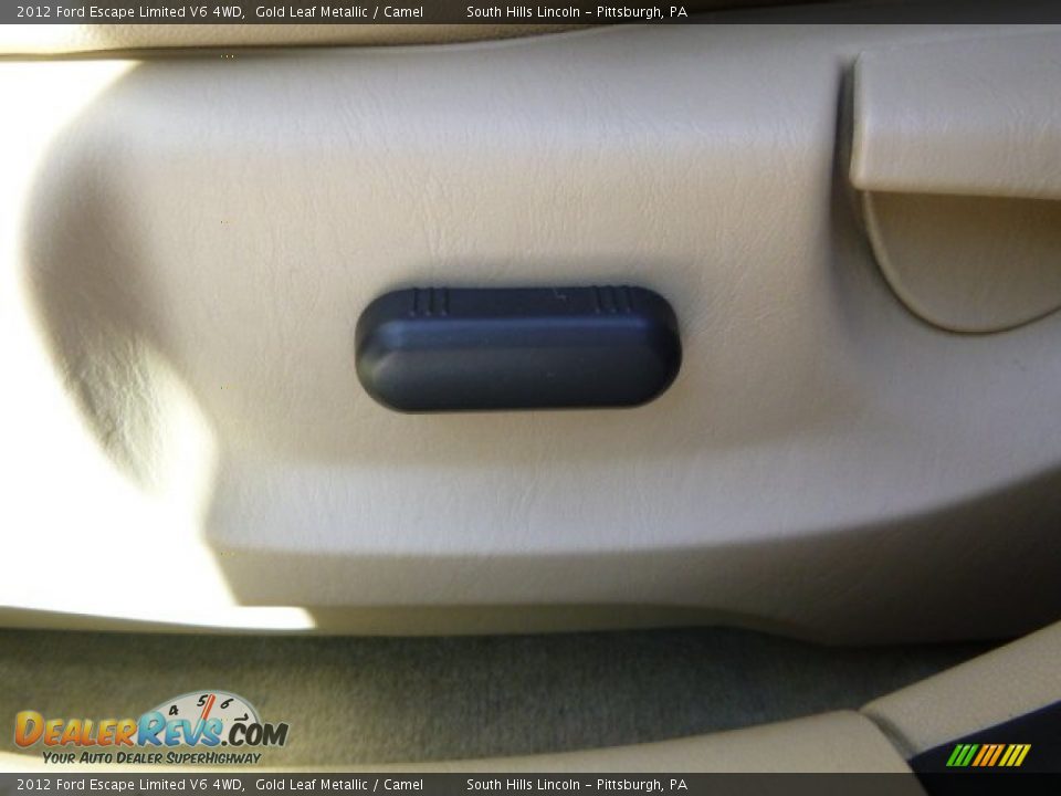 2012 Ford Escape Limited V6 4WD Gold Leaf Metallic / Camel Photo #21