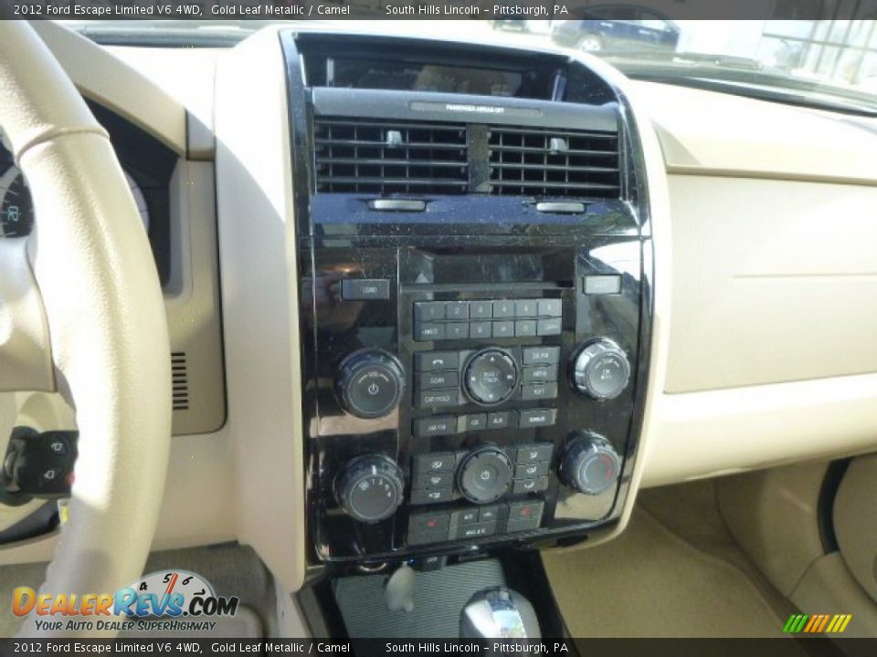 2012 Ford Escape Limited V6 4WD Gold Leaf Metallic / Camel Photo #23