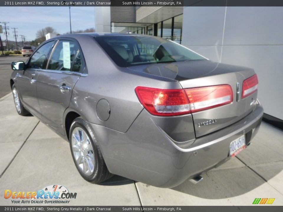 2011 Lincoln MKZ FWD Sterling Grey Metallic / Dark Charcoal Photo #3