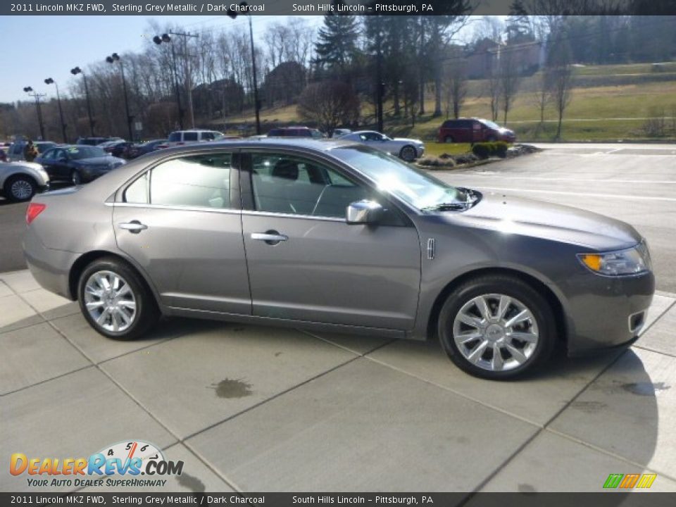 2011 Lincoln MKZ FWD Sterling Grey Metallic / Dark Charcoal Photo #6