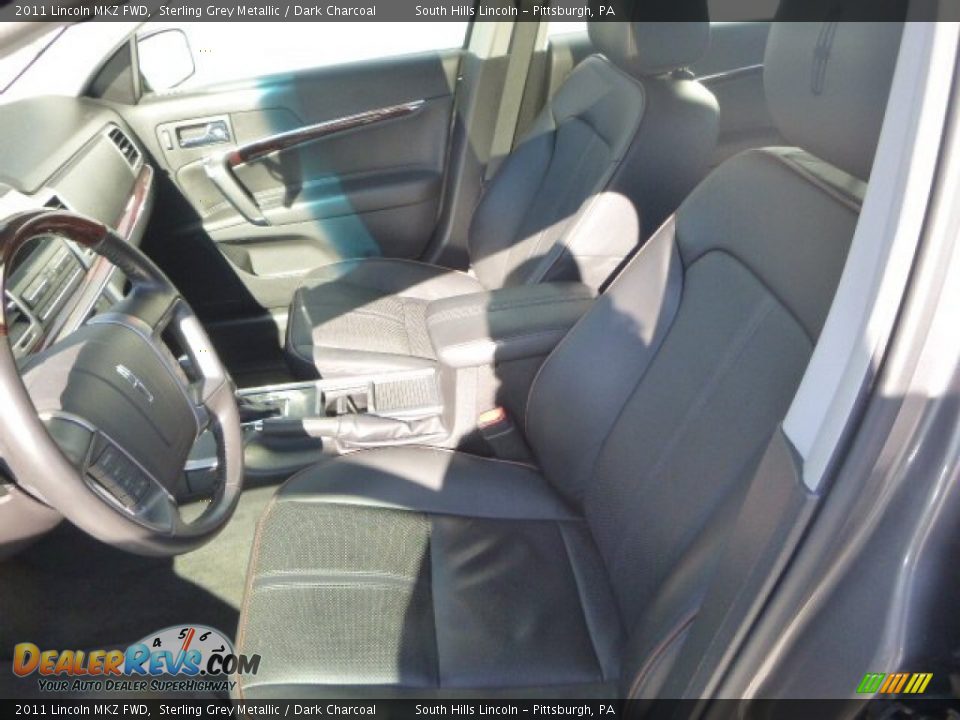 2011 Lincoln MKZ FWD Sterling Grey Metallic / Dark Charcoal Photo #15
