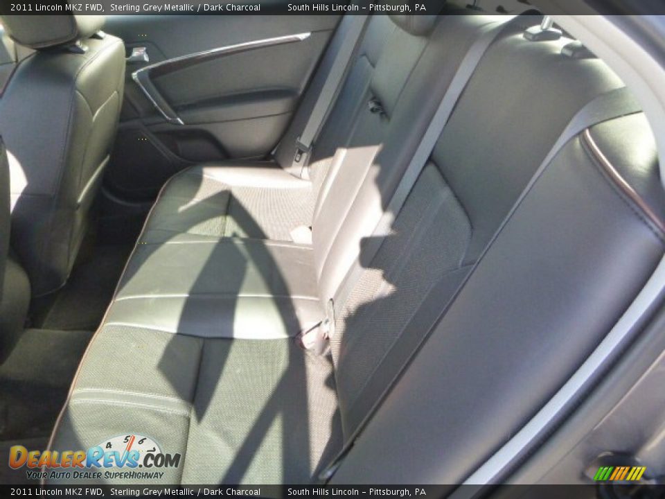 2011 Lincoln MKZ FWD Sterling Grey Metallic / Dark Charcoal Photo #16