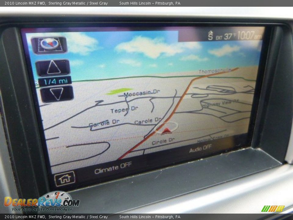 2010 Lincoln MKZ FWD Sterling Gray Metallic / Steel Gray Photo #20