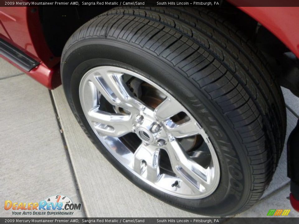 2009 Mercury Mountaineer Premier AWD Wheel Photo #9