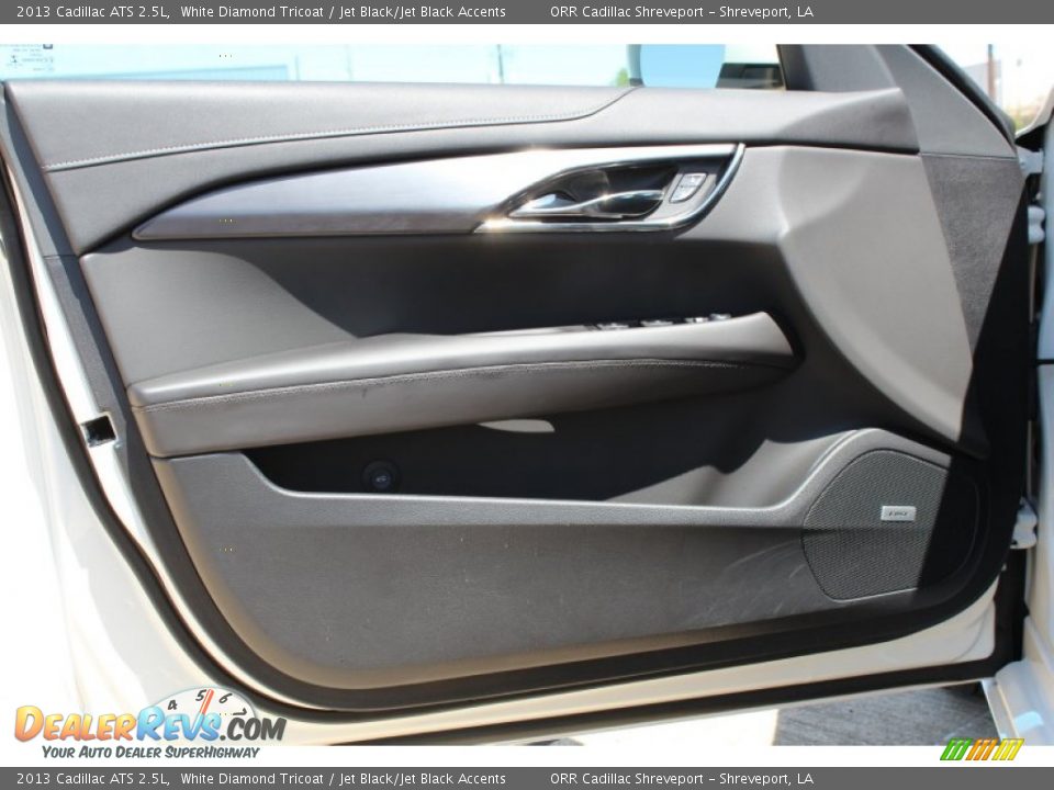 2013 Cadillac ATS 2.5L White Diamond Tricoat / Jet Black/Jet Black Accents Photo #15