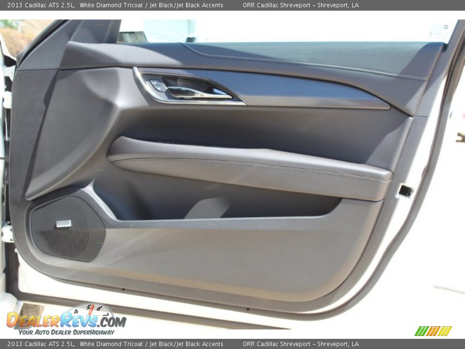 2013 Cadillac ATS 2.5L White Diamond Tricoat / Jet Black/Jet Black Accents Photo #17