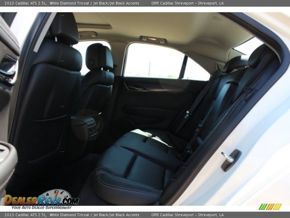 2013 Cadillac ATS 2.5L White Diamond Tricoat / Jet Black/Jet Black Accents Photo #20