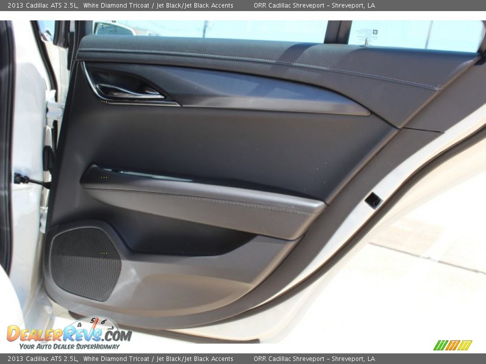 2013 Cadillac ATS 2.5L White Diamond Tricoat / Jet Black/Jet Black Accents Photo #21