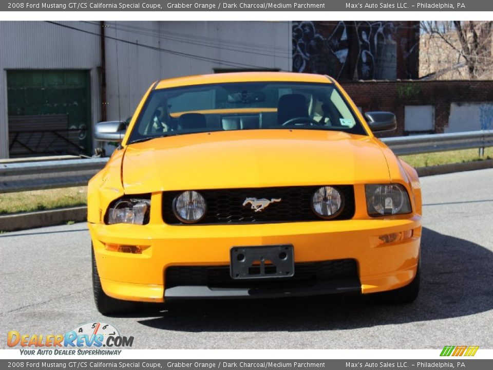 2008 Ford Mustang GT/CS California Special Coupe Grabber Orange / Dark Charcoal/Medium Parchment Photo #4