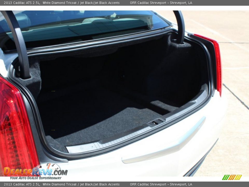 2013 Cadillac ATS 2.5L White Diamond Tricoat / Jet Black/Jet Black Accents Photo #24