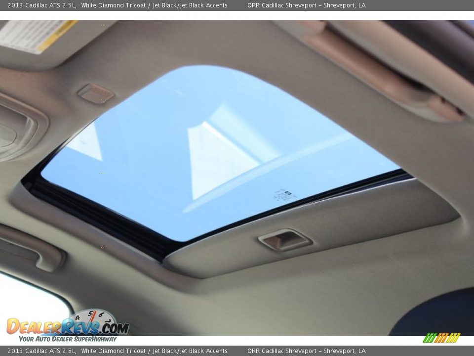 2013 Cadillac ATS 2.5L White Diamond Tricoat / Jet Black/Jet Black Accents Photo #25