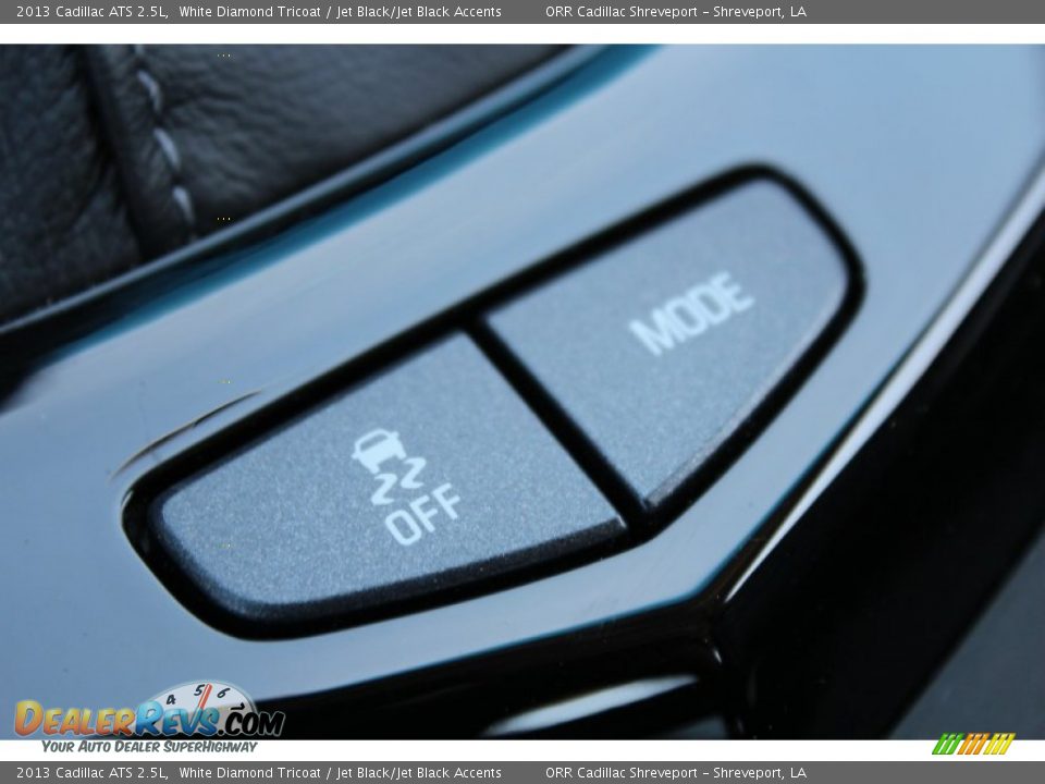 2013 Cadillac ATS 2.5L White Diamond Tricoat / Jet Black/Jet Black Accents Photo #27