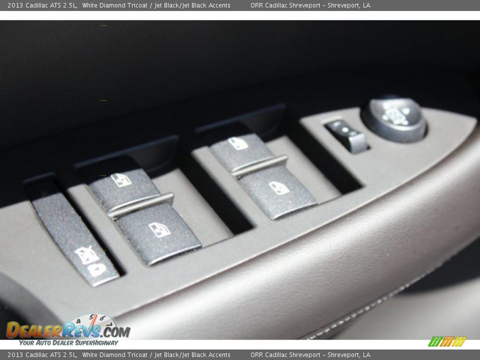 2013 Cadillac ATS 2.5L White Diamond Tricoat / Jet Black/Jet Black Accents Photo #29