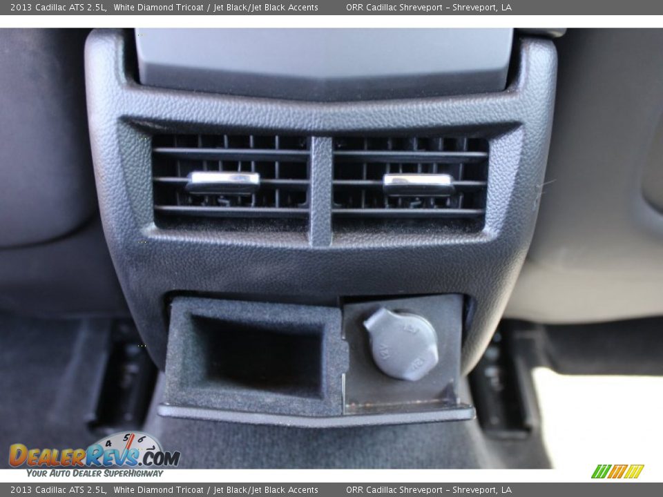 2013 Cadillac ATS 2.5L White Diamond Tricoat / Jet Black/Jet Black Accents Photo #30