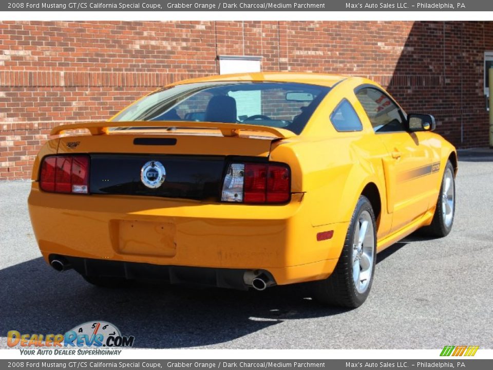 Grabber Orange 2008 Ford Mustang GT/CS California Special Coupe Photo #11