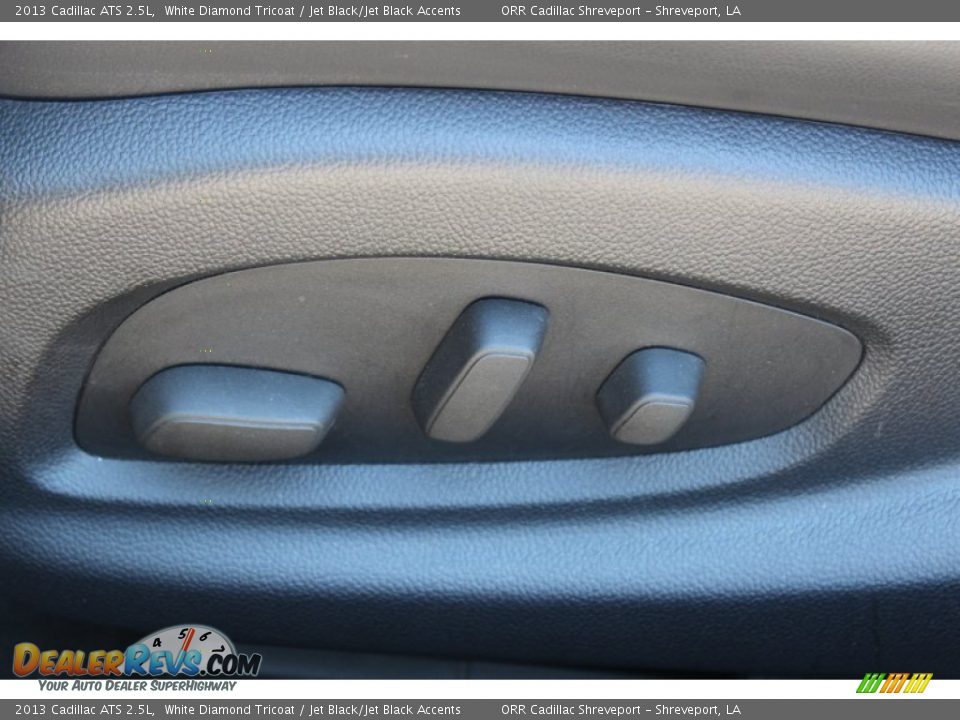 2013 Cadillac ATS 2.5L White Diamond Tricoat / Jet Black/Jet Black Accents Photo #31