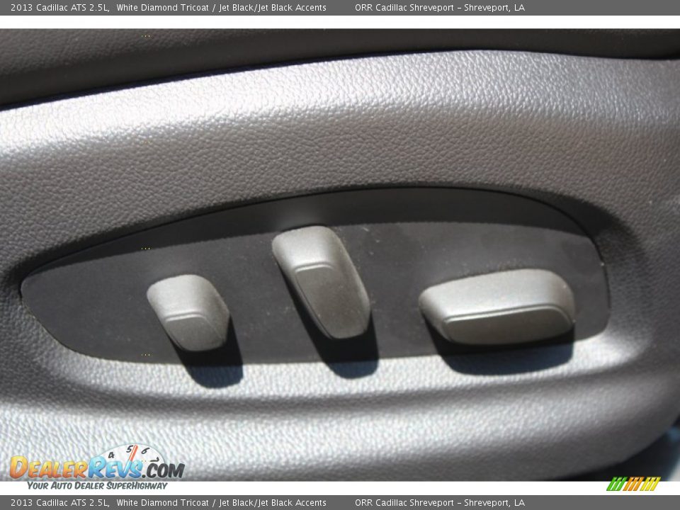2013 Cadillac ATS 2.5L White Diamond Tricoat / Jet Black/Jet Black Accents Photo #32
