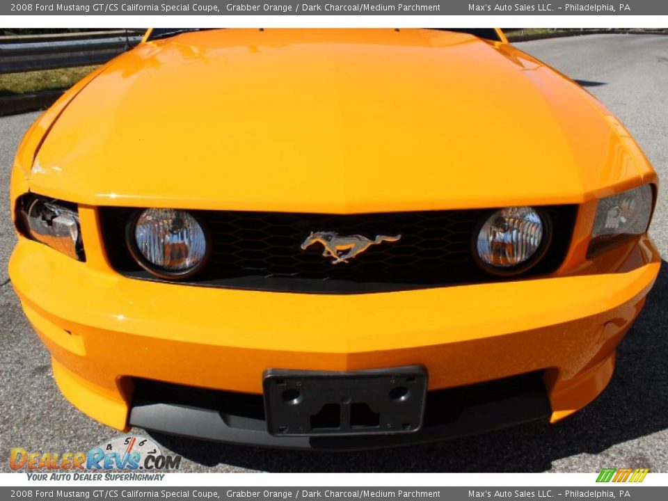 2008 Ford Mustang GT/CS California Special Coupe Grabber Orange / Dark Charcoal/Medium Parchment Photo #30