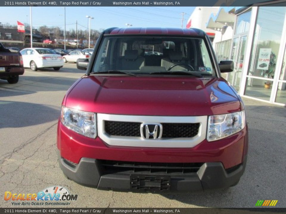 2011 Honda Element EX 4WD Tango Red Pearl / Gray Photo #3