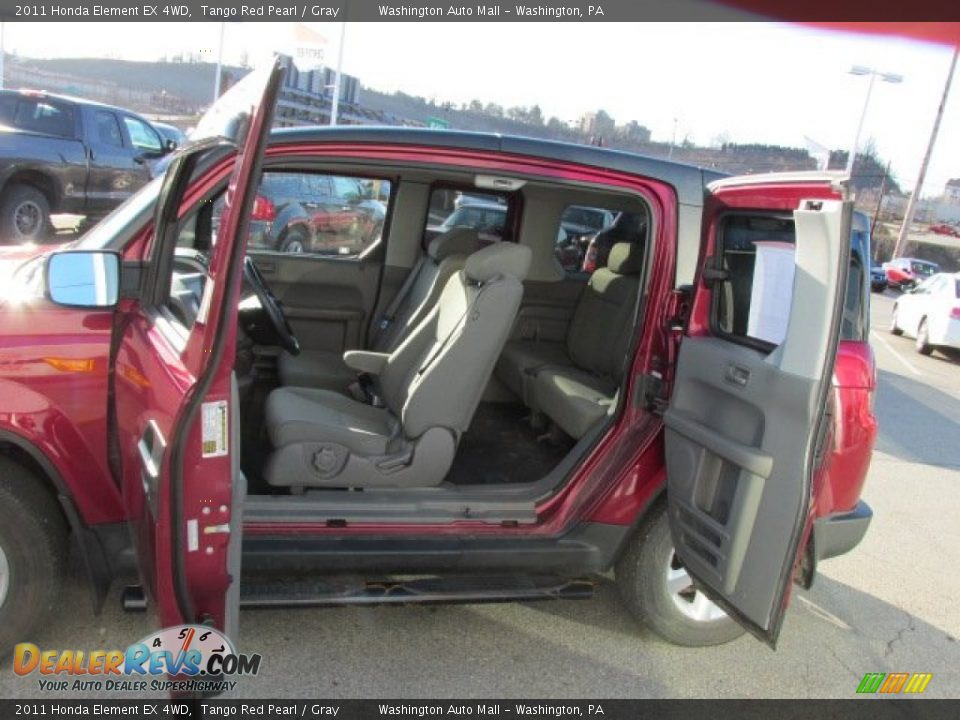 2011 Honda Element EX 4WD Tango Red Pearl / Gray Photo #9