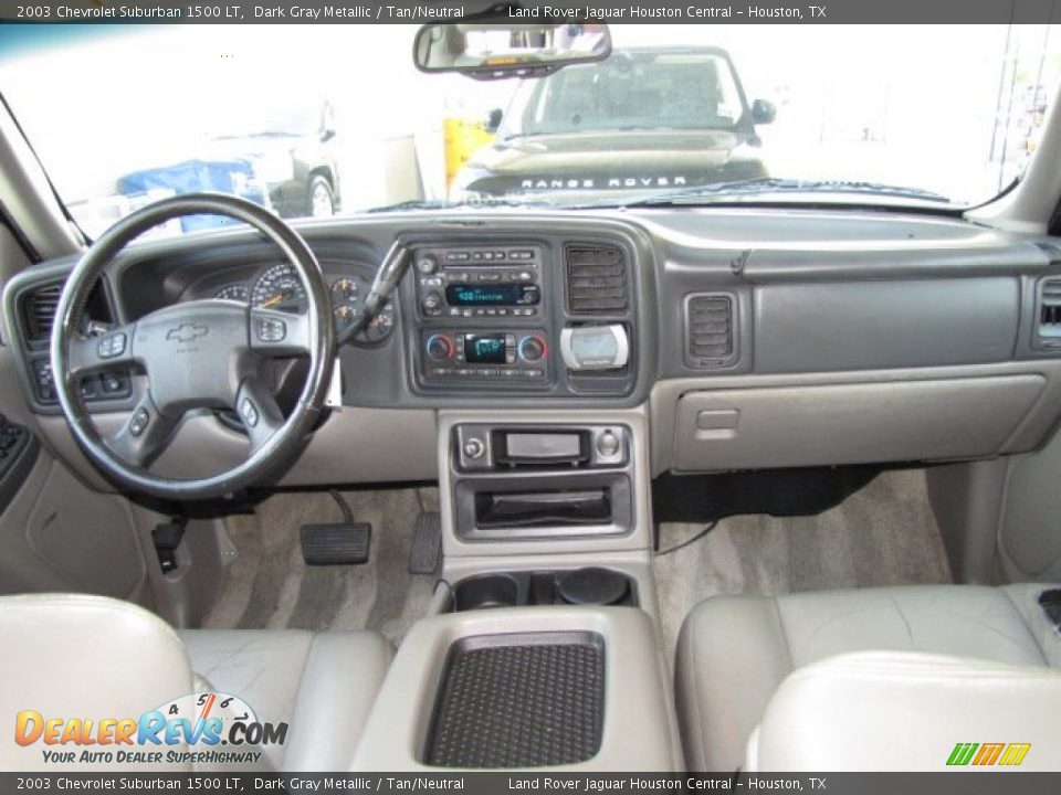 Dashboard of 2003 Chevrolet Suburban 1500 LT Photo #3