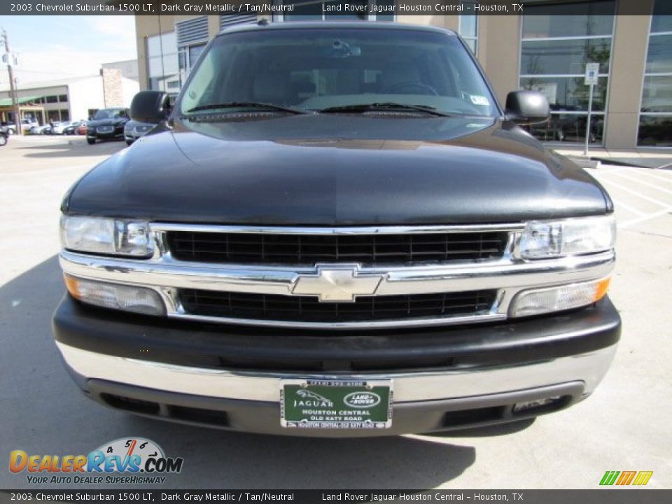 2003 Chevrolet Suburban 1500 LT Dark Gray Metallic / Tan/Neutral Photo #6