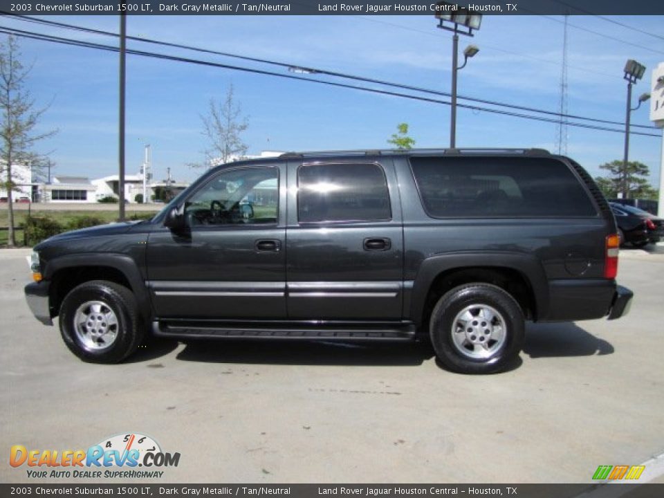 Dark Gray Metallic 2003 Chevrolet Suburban 1500 LT Photo #7