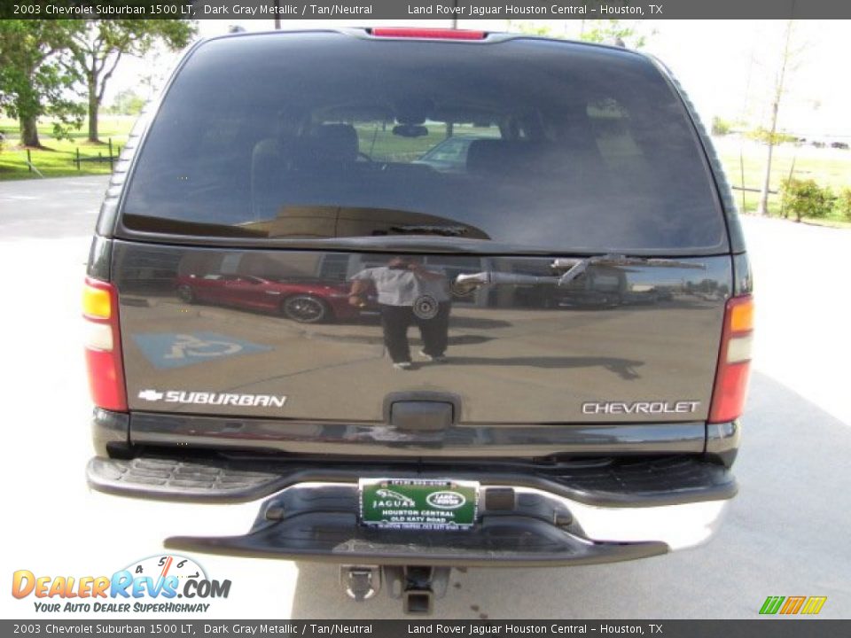 2003 Chevrolet Suburban 1500 LT Dark Gray Metallic / Tan/Neutral Photo #9