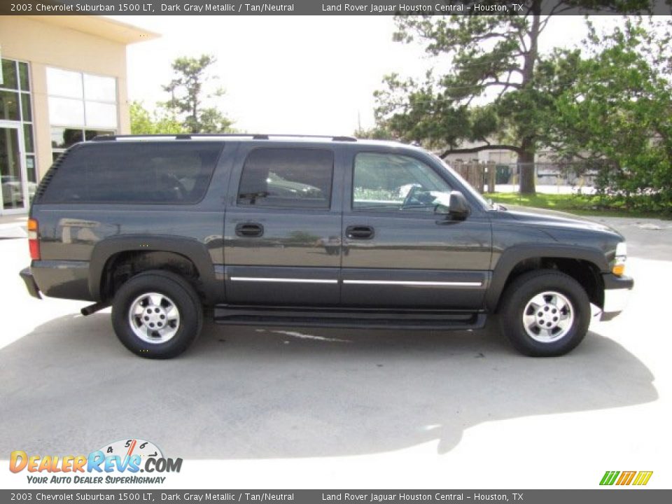 2003 Chevrolet Suburban 1500 LT Dark Gray Metallic / Tan/Neutral Photo #11