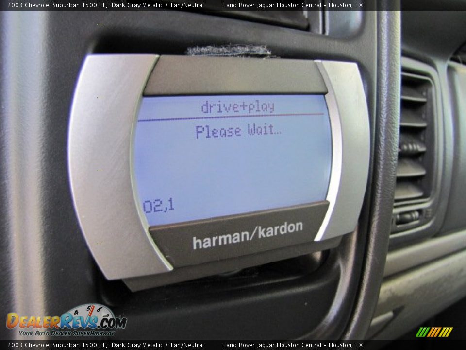 2003 Chevrolet Suburban 1500 LT Dark Gray Metallic / Tan/Neutral Photo #16