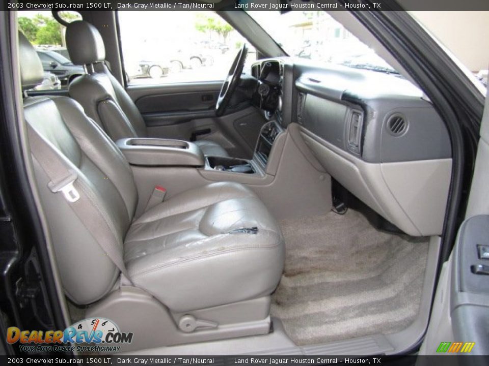 2003 Chevrolet Suburban 1500 LT Dark Gray Metallic / Tan/Neutral Photo #20