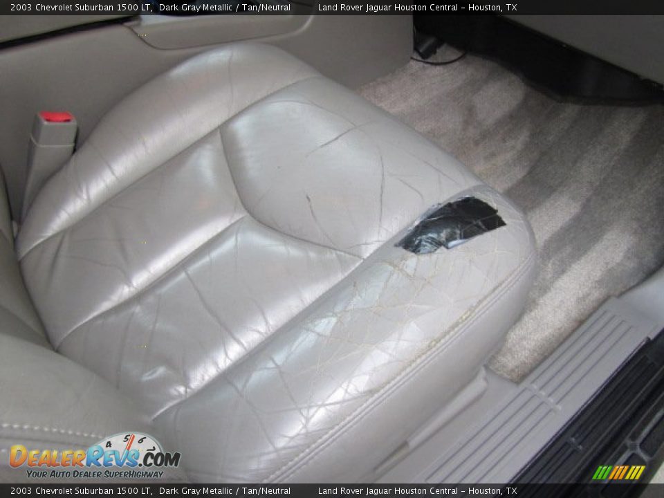2003 Chevrolet Suburban 1500 LT Dark Gray Metallic / Tan/Neutral Photo #21