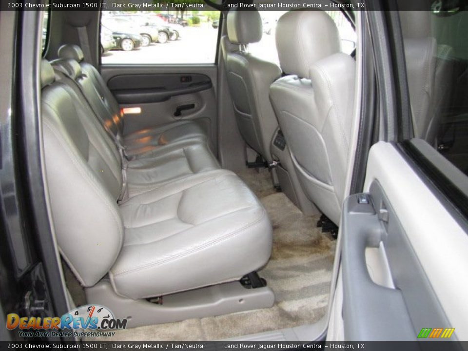 Rear Seat of 2003 Chevrolet Suburban 1500 LT Photo #22
