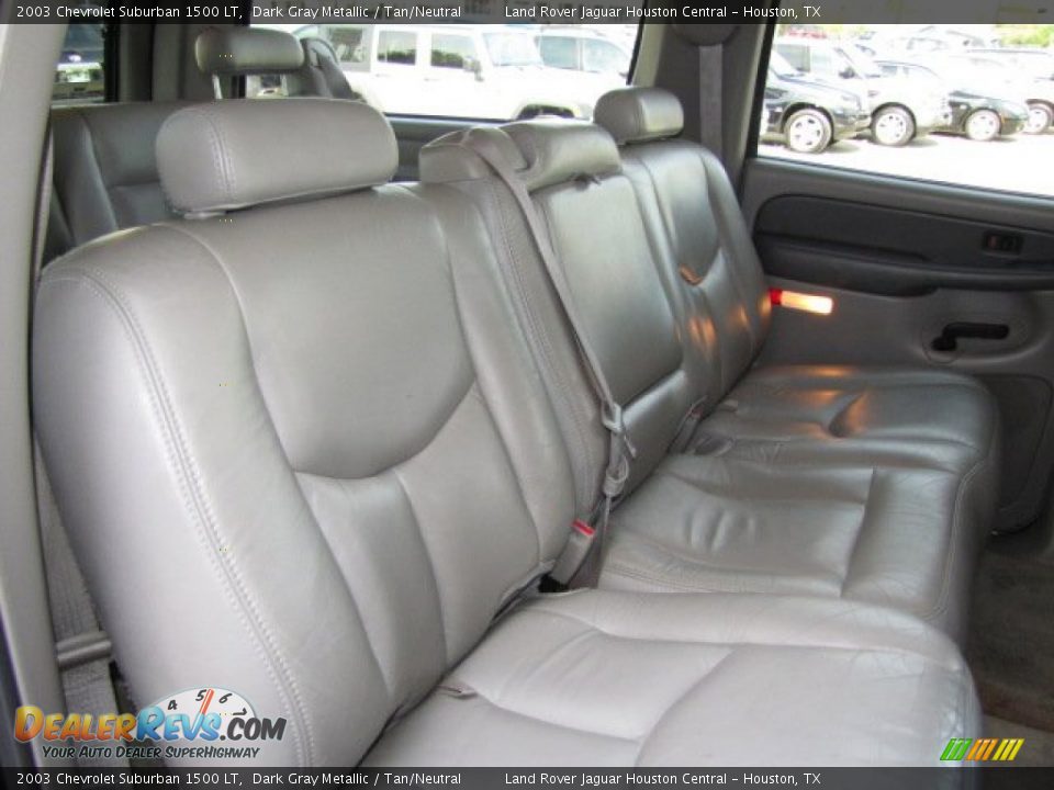 2003 Chevrolet Suburban 1500 LT Dark Gray Metallic / Tan/Neutral Photo #23
