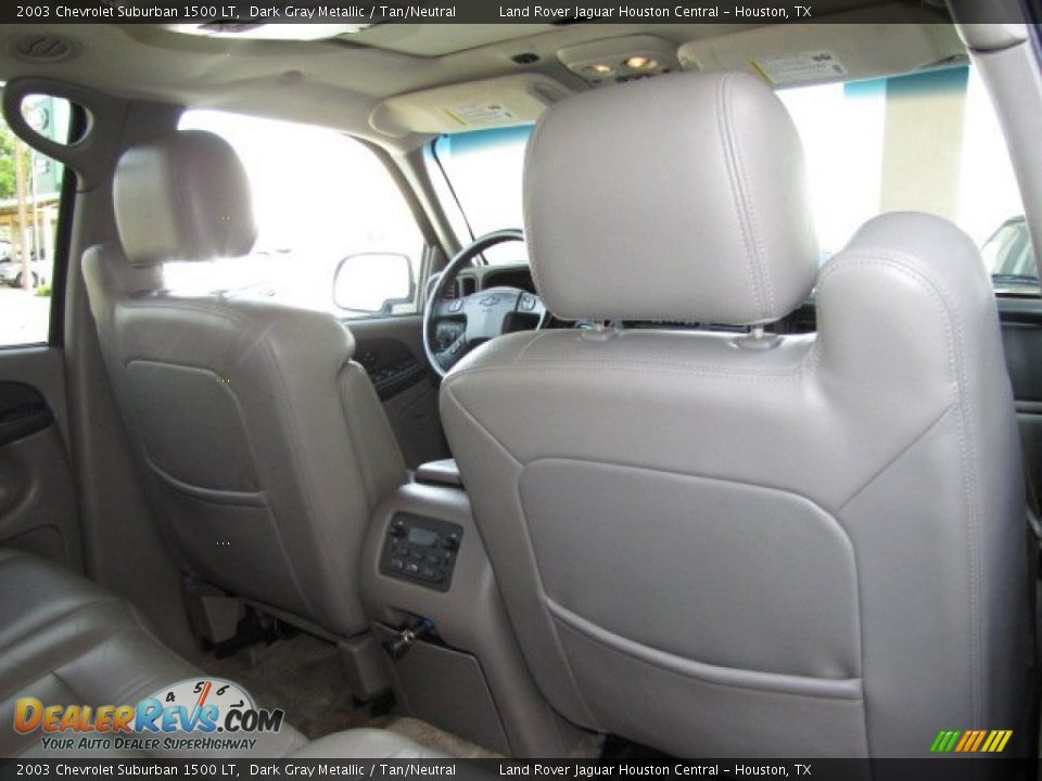 2003 Chevrolet Suburban 1500 LT Dark Gray Metallic / Tan/Neutral Photo #24