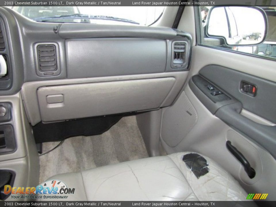 2003 Chevrolet Suburban 1500 LT Dark Gray Metallic / Tan/Neutral Photo #30