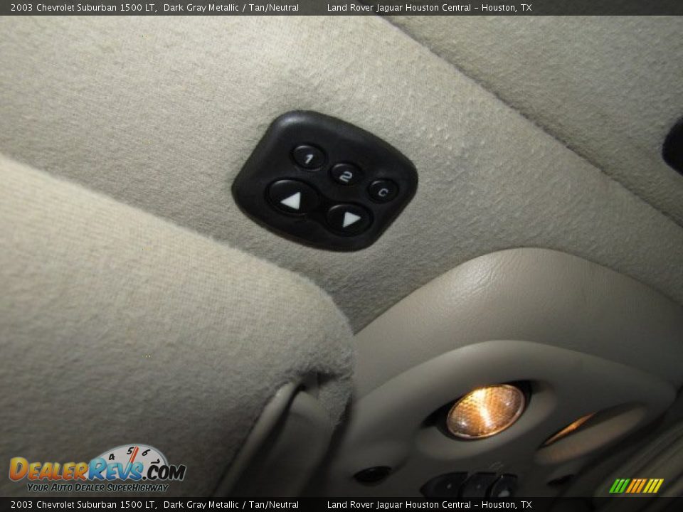 2003 Chevrolet Suburban 1500 LT Dark Gray Metallic / Tan/Neutral Photo #34