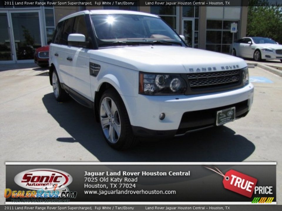 2011 Land Rover Range Rover Sport Supercharged Fuji White / Tan/Ebony Photo #1
