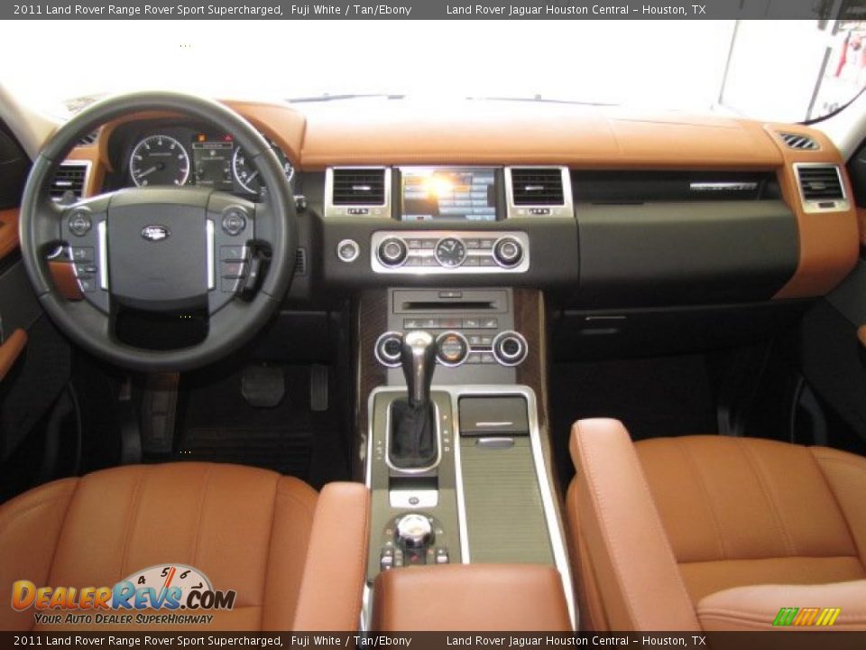 2011 Land Rover Range Rover Sport Supercharged Fuji White / Tan/Ebony Photo #3