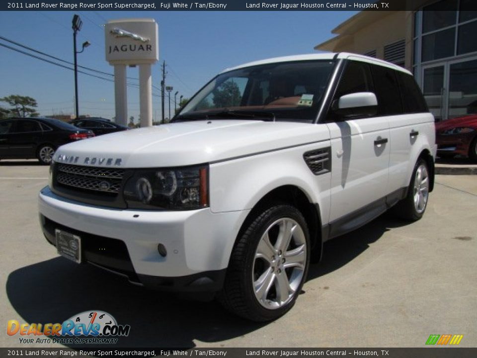 2011 Land Rover Range Rover Sport Supercharged Fuji White / Tan/Ebony Photo #5