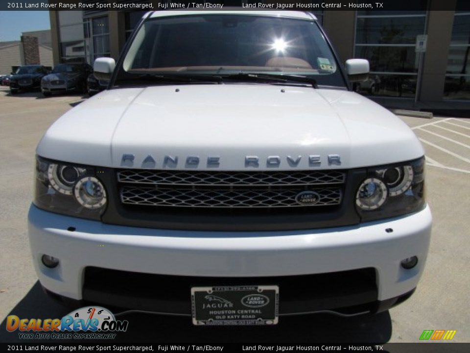2011 Land Rover Range Rover Sport Supercharged Fuji White / Tan/Ebony Photo #6