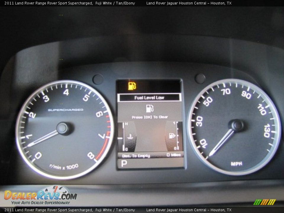 2011 Land Rover Range Rover Sport Supercharged Fuji White / Tan/Ebony Photo #15