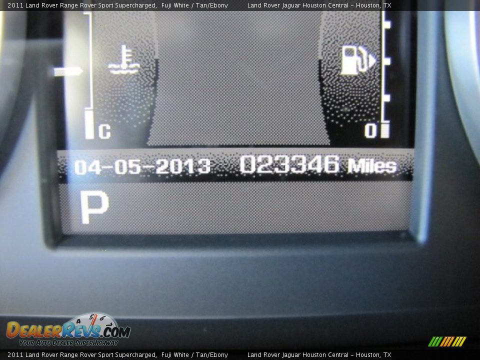 2011 Land Rover Range Rover Sport Supercharged Fuji White / Tan/Ebony Photo #16