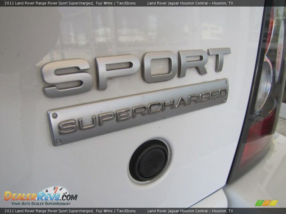 2011 Land Rover Range Rover Sport Supercharged Fuji White / Tan/Ebony Photo #31