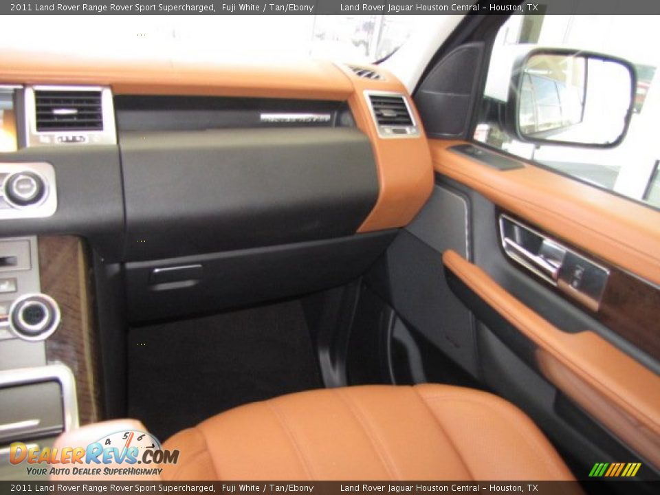 2011 Land Rover Range Rover Sport Supercharged Fuji White / Tan/Ebony Photo #34