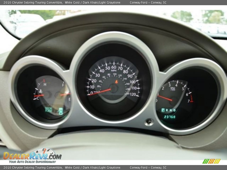 2010 Chrysler Sebring Touring Convertible Gauges Photo #21