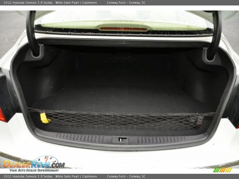 2012 Hyundai Genesis 3.8 Sedan White Satin Pearl / Cashmere Photo #15
